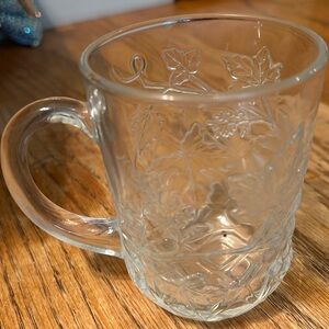12 glass mugs